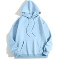 thumbnail image 4 of In My Football Mom Era Hoodies for Women Fall Winter Long Sleeve Graphic Hooded Sweatshirt with Pockets Pullover Tops, 4 of 5
