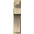 thumbnail image 2 of Ekena Millwork 8"W x 28"D x 32"H Westlake Rough Sawn Craftsman Outlooker, Douglas Fir, 2 of 4