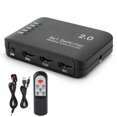 thumbnail image 1 of Conmutador HDMI 2.0 5 en 1 con indicador LED USB negro para cine en casa 4K 60 Hz Negro, 1 of 5