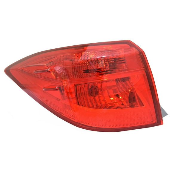 Replacement TYC 11-6640-80-9 Driver Side Tail Light for 2017 Toyota Corolla