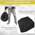 thumbnail image 3 of Sac de Poids pour Base de Parasol Rond de 19 Pouces, Support de Poids pour Sable de 88 Lb, Tissu Oxford 600D Résistant aux Intempéries, Convient aux Poteaux de 1,25 à 2,5 Pouces, Support de Parasol de Jardin Noir pour Patio et Cour, 3 of 7