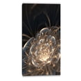 thumbnail image 1 of Fractal Flower with Golden Rays Graphic Art on Wrapped Canvas, 1 of 5