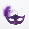 Way To Celebrate Purple Feather Mask Ornament
