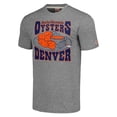thumbnail image 2 of Unisex Homage Gray Denver Broncos NFL x Guy Fieri-s Flavortown Tri-Blend T-Shirt, 2 of 3
