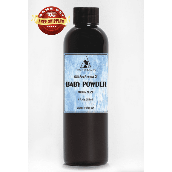 BABY POWDER FRAGRANCE OIL ORGANIC PREMIUM GRADE FRESH 100% PURE 4 OZ