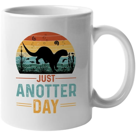 

Retro Just Anotter Day Witty Animal Pun White 11oz Ceramic Mug