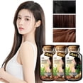 thumbnail image 2 of Hair Dye Cream Plant Hair Color Shampoo Plant-based Hair Bubble Cream Safe S5H32, 2 of 6