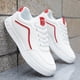 thumbnail image 5 of Zapatos deportivos de talla grande para hombre, zapatos informales de cuero de alta calidad, cómodos zapatos planos blancos clásicos para hombre, zapatillas de tenis para exteriores, 5 of 5