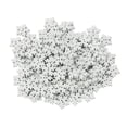 thumbnail image 2 of 4x100pcs novedoso copos de nieve blancos Botones de madera adornados para la artesanía de 17 mm 6 piezas, 2 of 6