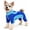 Blue, variant on Pet Life ® Active 'Warm-Pup' Stretchy and Quick-Drying Fitness Dog Yoga Warm-Up Tracksuit