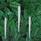 thumbnail image 4 of 12 Piezas De Adornos Colgantes De Carámbanos Acrílicos, Adornos De Árbol De Navidad Brillantes Transparentes Con Agujero Para Colgar Fácilmente, Para Bodas, Fiestas,, 4 of 7