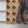 thumbnail image 4 of Carolines Treasures SC9681CHF Staffordshire Bull Terrier Staffie Fall Leaves House Flag House Size multicolor, 4 of 4
