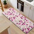 thumbnail image 5 of Pink Pioneer Flower Pattern Kitchen Rug Mat,Kitchen Runner Rugs Non Skid Washable,Decorative Kitchen Floor Mats for Kitchen,Sink,Laundry,17"x47.2", 5 of 7