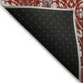thumbnail image 3 of Addison Rugs Chantille Indoor/Outdoor Transitional Floral Red Washable Rectangle Rug, 3' x 5', 3 of 6