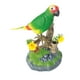 thumbnail image 2 of Juguete electrónico de pájaro con ramas de alta simulación realistas para decoración de oficina Verde, 2 of 4