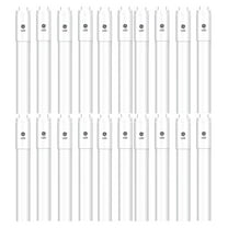 (case of 20) 35797 LED Tube inch Plug and Play Replacement for T8 Fluorescent, 5000K Color Temp, 15 watt, Glass 4 ft Tube, Fast and Easy Way to Replace T8 Fluorescent