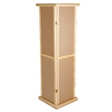SSWBasics 5'H Rotating Pegboard Display Tower - Freestanding Large ...