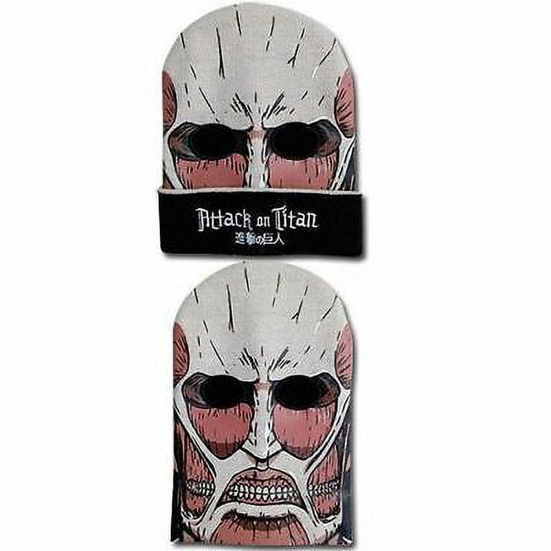 Beanie Cap - Attack on Titan - New Colossal Titan Ski Mask Toy ge31588