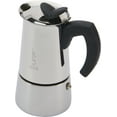 thumbnail image 2 of Bialetti, Stainless Steel Musa Stove top Coffee Maker, 6-Cup (9.2 oz), 2 of 4