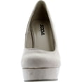 thumbnail image 3 of Soda Womens Beer-S Wedge Platform Pumps Shoes, 3 of 4