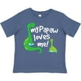thumbnail image 3 of Inktastic My Papaw Grandpa Loves Me Dinosaur Boys Toddler T-Shirt, 3 of 5