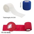 thumbnail image 3 of 8 Rouleaux de Bande Élastique Auto-Adhésive Protection de la Peau Bandage de Sport Bande pour Animaux, 3 of 9