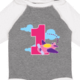 thumbnail image 4 of Inktastic 1st Birthday Pilot Airplane Girls Long Sleeve Baby Bodysuit, 4 of 5