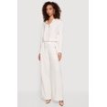 thumbnail image 3 of Women's Cropped Long Sleeve Zip Front Drawstring Hoodie, 3 of 4
