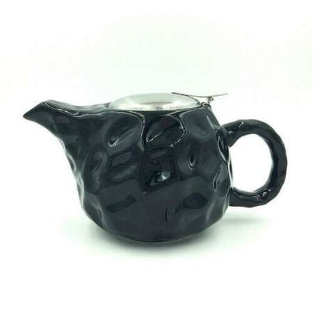 

Mr. MJs HO-SFYT071S-BLACK Black Teapot with Infuser