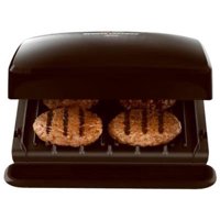 George Foreman Black Variable Temperature Grill For 5 Servings Quick &