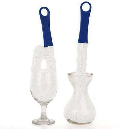 

Long Cleaning Brush Foam Bottle Decanter Wine Glass Bar Kitchen Cleaner cl
