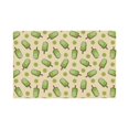 thumbnail image 2 of Rocae Kiwi Ice Cream Printed Heat Resistant Place Mats,Classic Hemstitch Cloth Fabric Placemats Imitation Linen Place Mat Table Mats 18x12 inch, 2 of 9