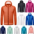 thumbnail image 3 of Capa UV Sunshine Hombres Mujeres verano UV sol abrigo a prueba de viento impermeable secado rápido p yeacher Capa UV Sunshine, 3 of 7