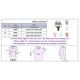 thumbnail image 5 of Gibobby Conjunto de lencería Sexy Tanga de Encaje Nueva Ropa Interior Sexy Lencería Tanga Flor Ropa de Dormir Sujetador de Íntimos Bustier Lingerie(Morado, G), 5 of 5