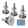 thumbnail image 4 of 4 Uds. Reemplazo de patas de nivelación de muebles 3/8 ''hilo ajustable duradero evita arañazos niveladores de patas de muebles para sillas sofá hogar Soledad niveladores de sofá, 4 of 10