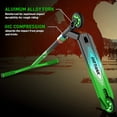 thumbnail image 3 of TOYTEXX STPRO200 Trottinette Freestyle avec Compression HIC et Roulements ABEC-9 pour Enfants et Adultes – Vert, 3 of 6