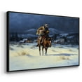 thumbnail image 4 of Bringing Christmas Home - Framed Gallery Wrapped Holiday Canvas - 25 x 37 - Black Frame, 4 of 9