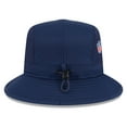 thumbnail image 4 of Men's New Era Navy Tennessee Titans 2025 Sideline  Bucket Hat, 4 of 5
