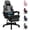 Gray, variant on Walsunny Ergonomic Gaming Chair, Reclining Computer Gamer Chair with Footrest and Massage Lumbar, Swivel Racing Style Office Chair, Blue