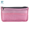 thumbnail image 3 of Deago Purse Organizer Insert for Handbags Bag in Bag Organizers Inside Tote Pocketbook Women Nurse Nylon 17 Pockets (Pink), 3 of 8