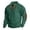 a-Green29265, variant on VNKIDY Men's Sweatshirt Fall Winter Casual Corduroy Quarter Zip Pullover Solid Color Stand Collar Long Sleeve Top With Contrast Leather Elbow Patches For Outdoor Activities Cozy Tops