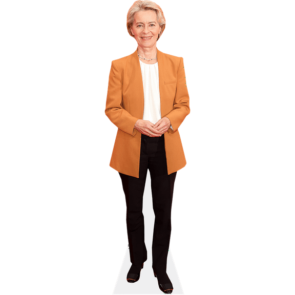 Ursula von der Leyen (Blazer) Lifesize Cardboard Cutout Standee