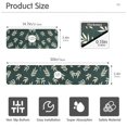 thumbnail image 3 of Yayeee Faucet Mat for Kitchen Sink 14.7" Diatomite Long Splash Guard Pad, Beige Leaves, 2 Pack, 3 of 7