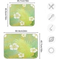 thumbnail image 3 of FREEAMG Colorful Tropical Dish Drying Mat Microfiber Drying Pad for Kitchen Counter Absorbent Mat Drying Pad Sink Mat 18 x 24 Inch, 3 of 7