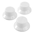 thumbnail image 4 of 3Pcs Electric Guitar Control Knobs 1 Volume 2 Tone Plastic Guitar Parts Top Instrument Accessory Fit, 4 of 7
