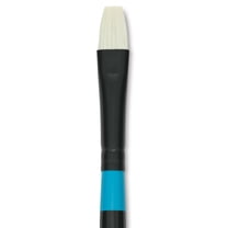 Princeton Series 6500 Aspen Synthetic Brush - Short Handle, Bright, Size 4