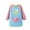Light Pink, variant on Kiijoy Children's Art Smock Cute Cartoon Long Sleeve Painting Apron with Pocket, Sizes 9-12