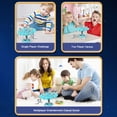thumbnail image 4 of Desktop Astronaut Puzzle Balance Toy Spaceman Game Board Stackable Interacción Familia Juego, 4 of 9