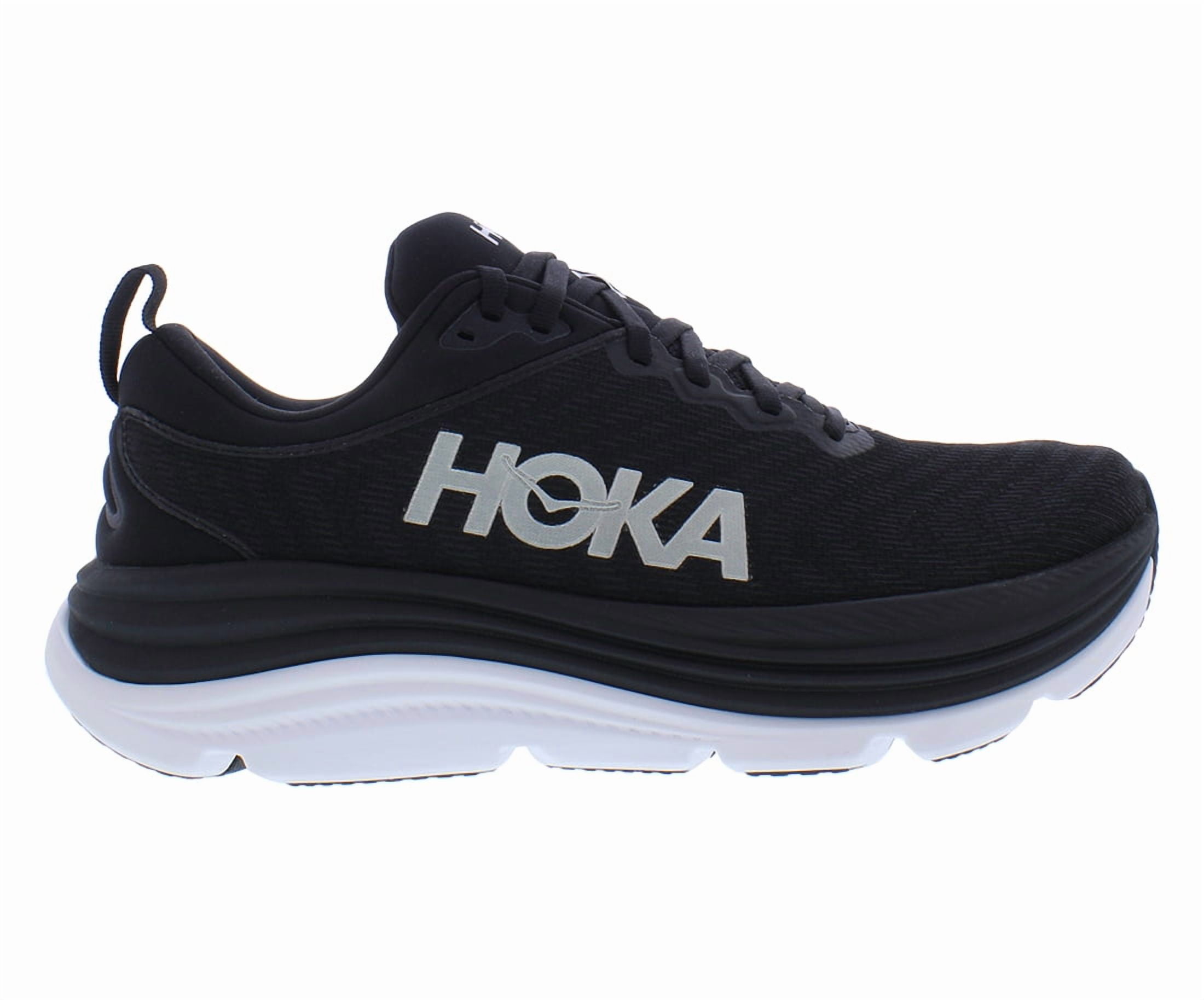 HOKA ONE Bondi 8 Mens Running Shoes Black Size 10.5 - Walmart.com