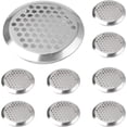 thumbnail image 1 of Stainless Steel Air Vent, Fresh Life Work Environment Dust-Proof Design Mesh Hole Louver, Oxidation Resistance Odor-Free Environment Exquisite Round Holes for Wide Range, 1 of 5
